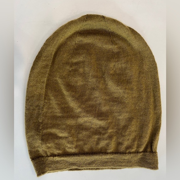 Eileen Fisher lightweight 100% extra fine merino wool hat beanie (OS) - Picture 1 of 3